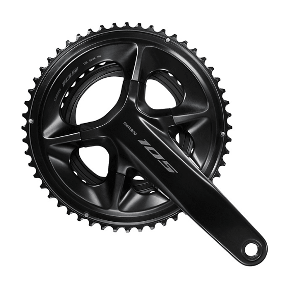 Shimano 105 Pédalier FC-R7100 Hollowtech II 12V Noir - Peloton GP