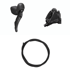 Shimano GRX Kit Frein Hydraulique BR-RX400 / ST-RX600 Droite/Arrière - Peloton GP