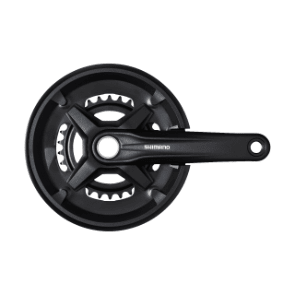 SHIMANO Pédalier FC - MT210 - 2 2x9V 46 - 30T Noir - Peloton GP