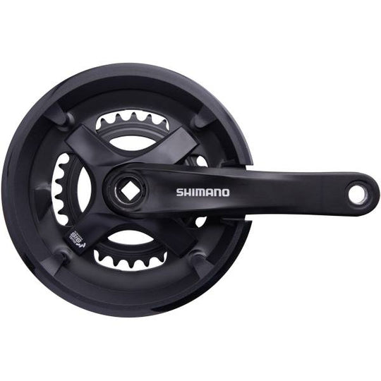 SHIMANO Pédalier TY501 2x8 46 - 30 dents 175 mm carré - Peloton GP