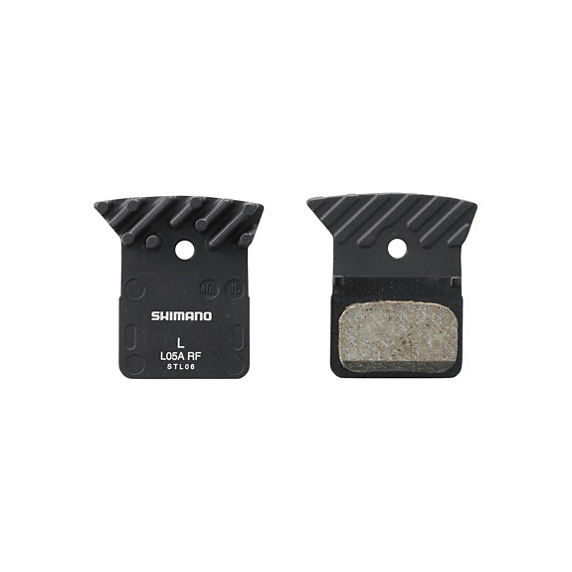 Shimano Plaquettes De Frein BP - L05A - RF Résine Avec Ailette (1 Paire) - Peloton GP