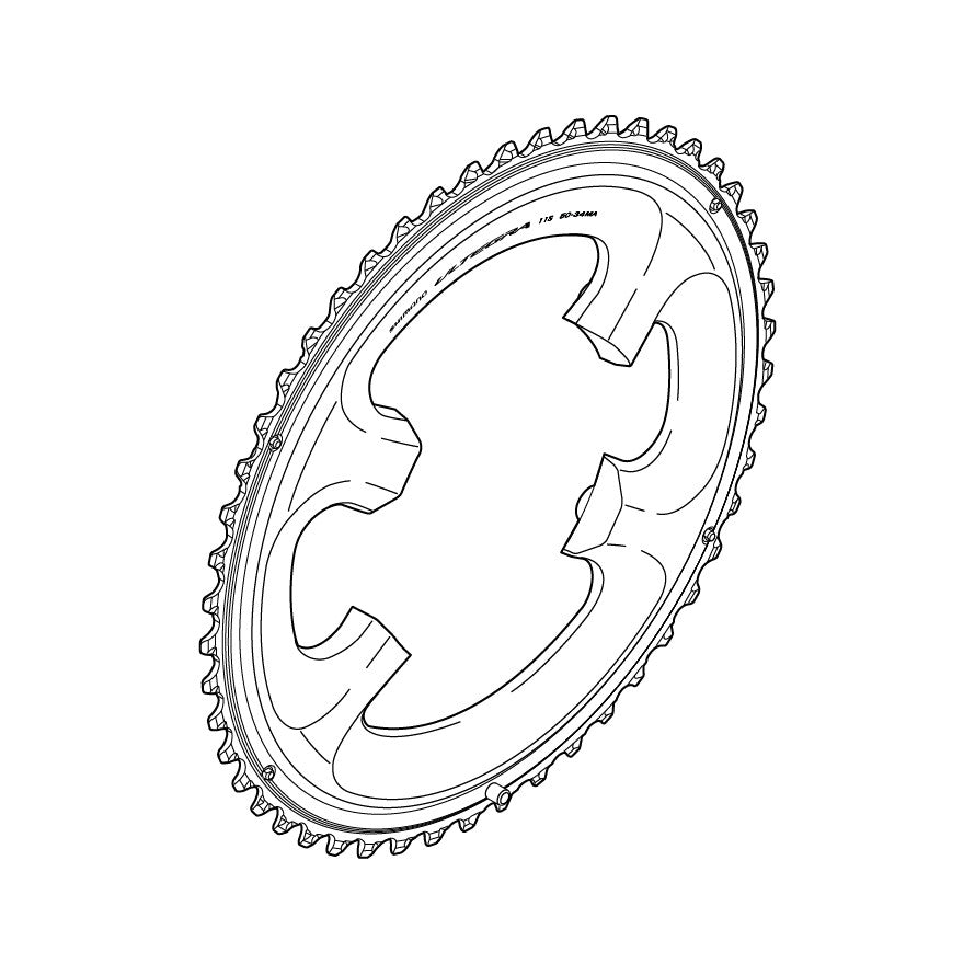 Shimano Ultegra FC-6800 Plateau extérieur 11 vitesses - Peloton GP