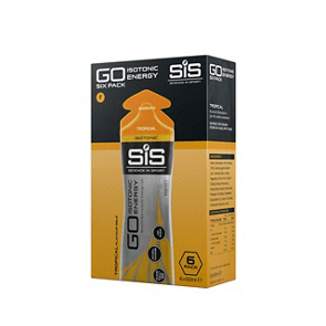 SIS GO ENERGY ISOTONIC GEL – PACK 6 X 60 ML – SAVEUR TROPICAL - Peloton GP