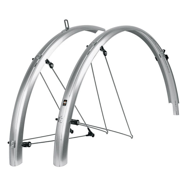 SKS Jeu De Garde Boues BLUEMELS BASIC 28" 45 mm Argent - Peloton GP
