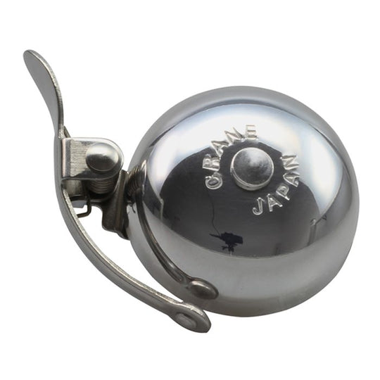 Sonnette Mini SUZU Polished Silver - CRANE - Peloton GP