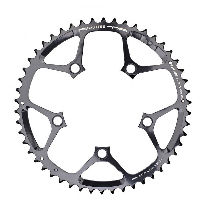 SPÉCIALITÉS TA Plateau Syrius 11V Extérieur 110 mm Pour Shimano / Sram - Peloton GP