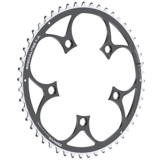 SPÉCIALITÉS TA Plateau Zéphyr 9/10V noir Extérieur 110 mm Pour Shimano / Sram - Peloton GP