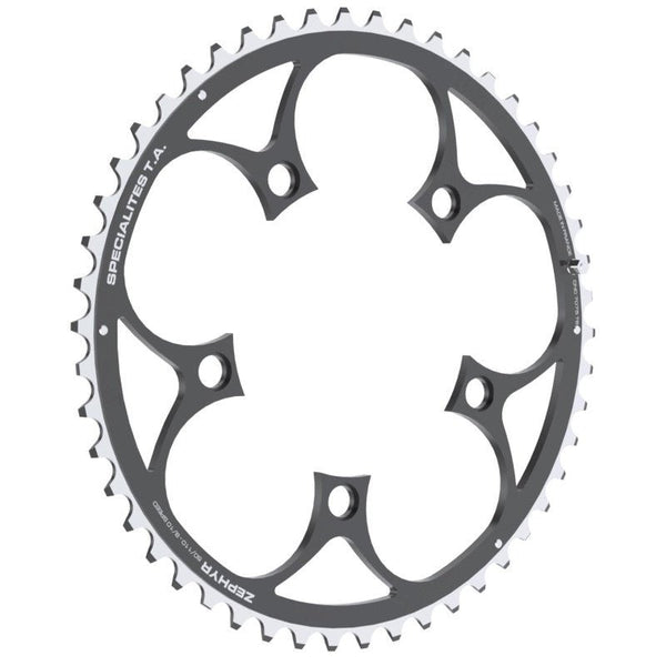 SPÉCIALITÉS TA Plateau Zéphyr 9/10V noir Extérieur 110 mm Pour Shimano / Sram - Peloton GP
