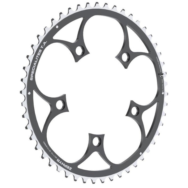 SPÉCIALITÉS TA Plateau Zéphyr 9/10V noir Extérieur 110 mm Pour Shimano / Sram - Peloton GP
