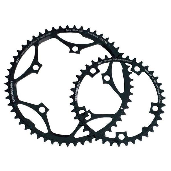 STRONGLIGHT Plateau CT2 130 mm 50 Dents 10/11V Noir - Peloton GP