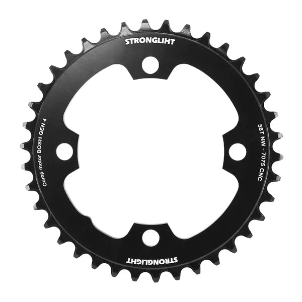 Stronglight Plateau VAE/E-Bike Narrow Wide 38T D.104 Noir - Peloton GP