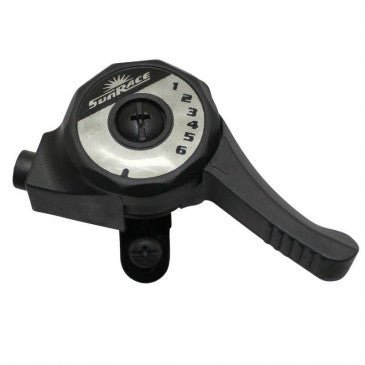 SUNRACE Manette Droite M2 – 6 Vitesses – À Collier – Compatible Shimano - Peloton GP
