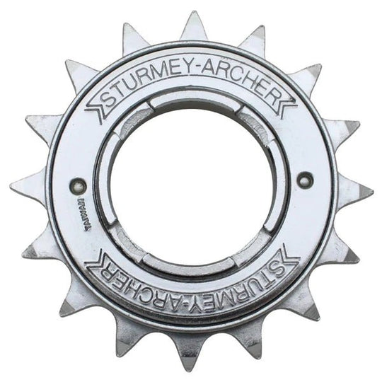 SUNRACE Roue Libre 1V 16 Dents Chaîne 1/2" x 1/8" Argent - Peloton GP