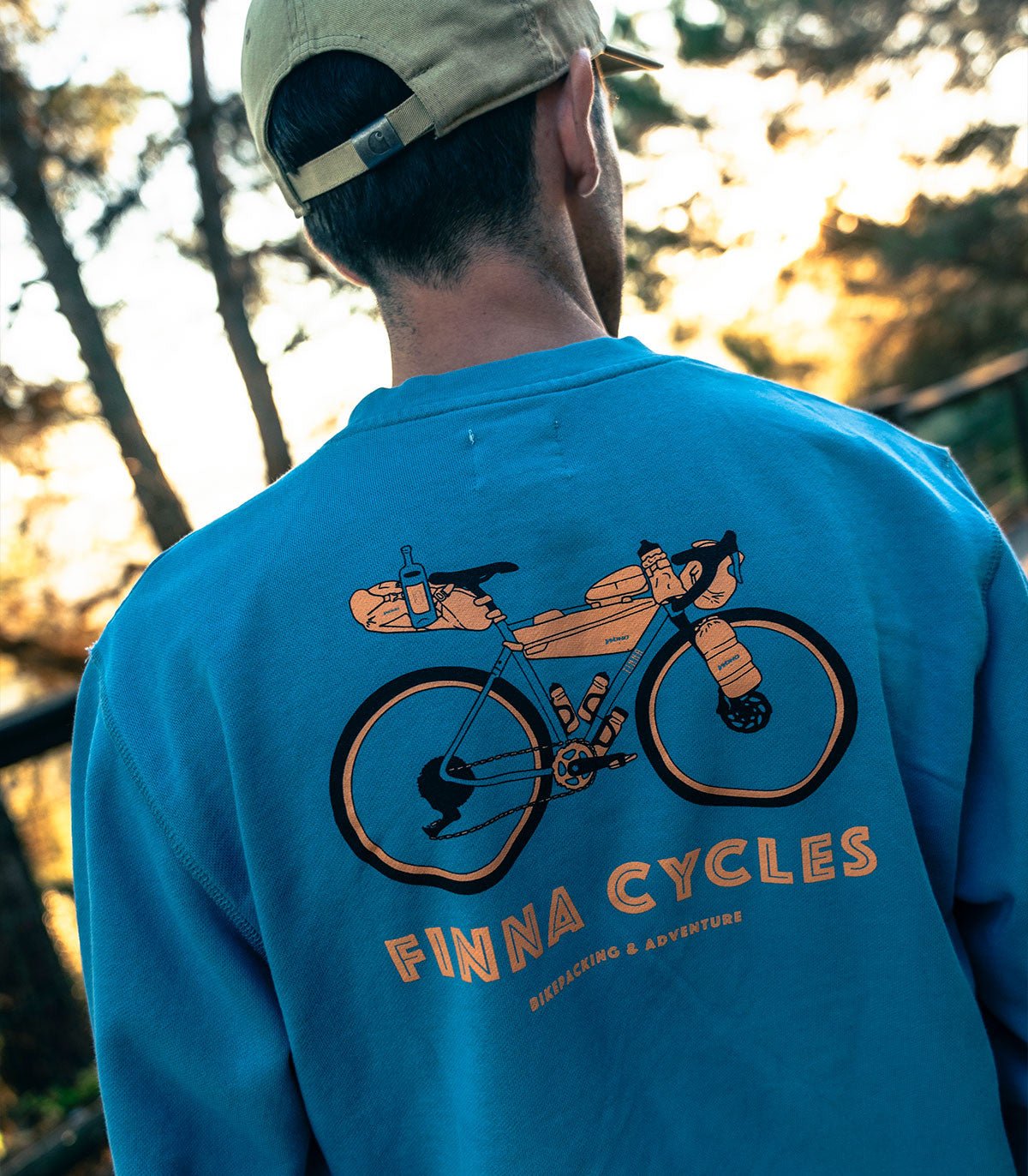 Sweat Woho Bikepacking - Finna Cycles - Peloton GP