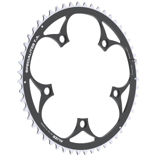TA Plateau Route Alizé Extérieur – 130 mm – 52 dents – 9/10V – Noir - Peloton GP