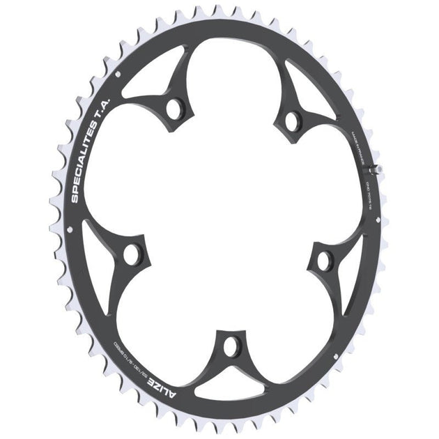 TA Plateau Route Alizé Extérieur – 130 mm – 52 dents – 9/10V – Noir - Peloton GP