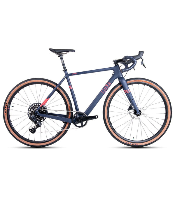 Taroko Carbone navy Rival XPLR AXS 1x12 - Finna Cycles - Peloton GP