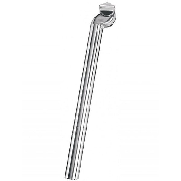 Tige de selle Ergotec Patent CNC aluminium argent 27,2 mm 350 mm offset 18 mm - Peloton GP