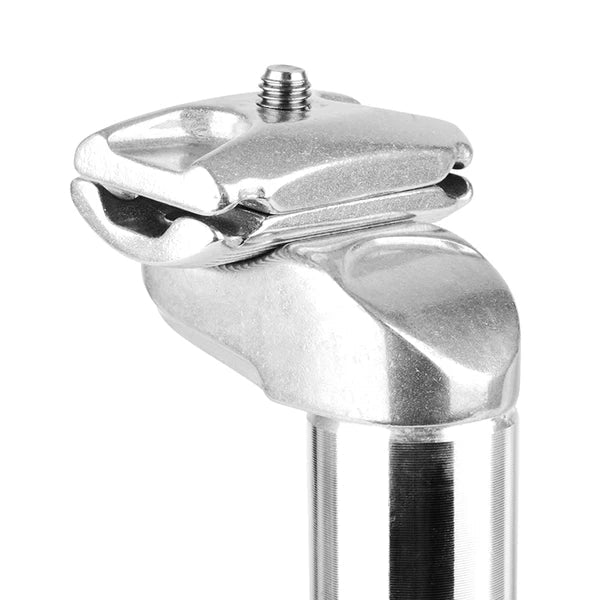 Tige de selle VTT Newton mono alu argent 26,2 mm 350 mm - Peloton GP