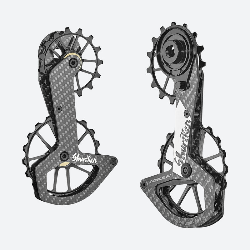 TOKEN SHURIKEN TK1759XS – Chape Oversize ZENITH SRAM RED / FORCE AXS 12V - Peloton GP