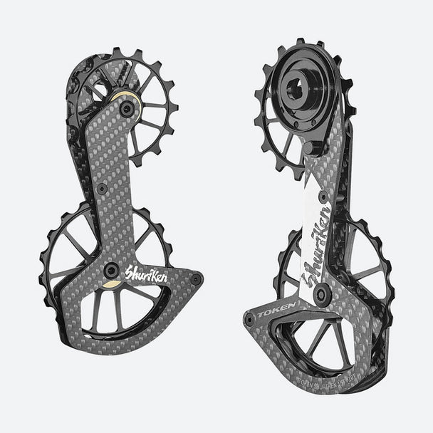 TOKEN SHURIKEN TK1759XS – Chape Oversize ZENITH SRAM RED / FORCE AXS 12V - Peloton GP
