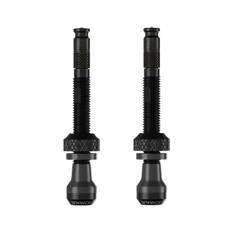 VALVES TUBELESS SCHWALBE CLIK VALVE PRESTA 80 MM – NOIR (PAIRE) - Peloton GP