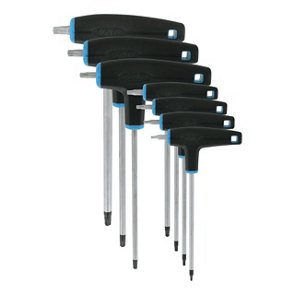 VAR Jeu De 7 Clés Compatibles Torx® – T7 À T40 – Poignées Ergonomiques - Peloton GP