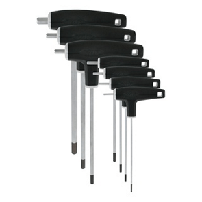 VAR Jeu De 7 Clés Mâles Hexagonales – 2 À 8 mm – Poignée Ergonomique - Peloton GP