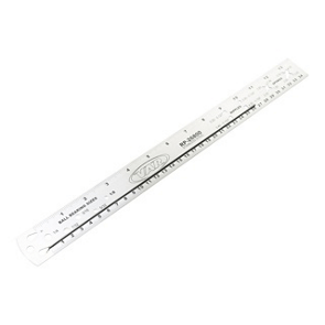 VAR Règle De Mesure Rayons & Billes – Acier Inoxydable – 350 mm - Peloton GP