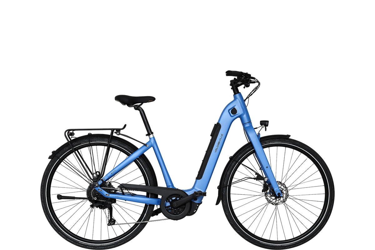 Vélo de ville CEB light - VAE urbain léger Bosch, cadre Wave, coloris rouge