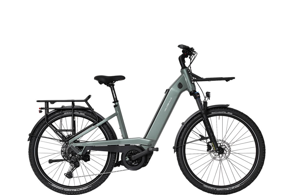 Vélo de ville SEB PRO - VAE SUV Bosch, cadre Wave, coloris violet