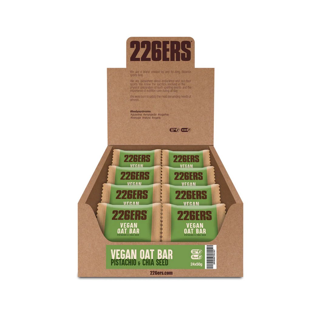 Vegan Oat Bar - Boîte de 24 - Peloton GP