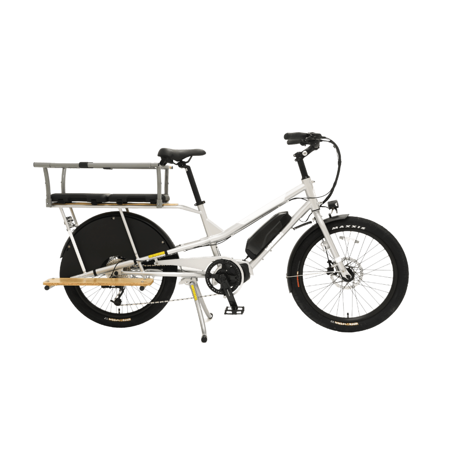 Vélo Cargo Longtail Yuba Kombi E5 Compact Family Edition - Peloton GP