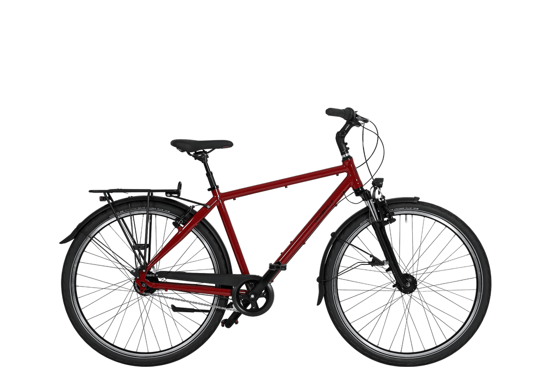 Vélo de ville A 200 trekking aluminium confort 28 pouces - Peloton GP
