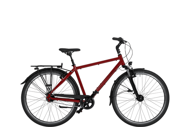 Vélo de ville A 200 trekking aluminium confort 28 pouces - Peloton GP