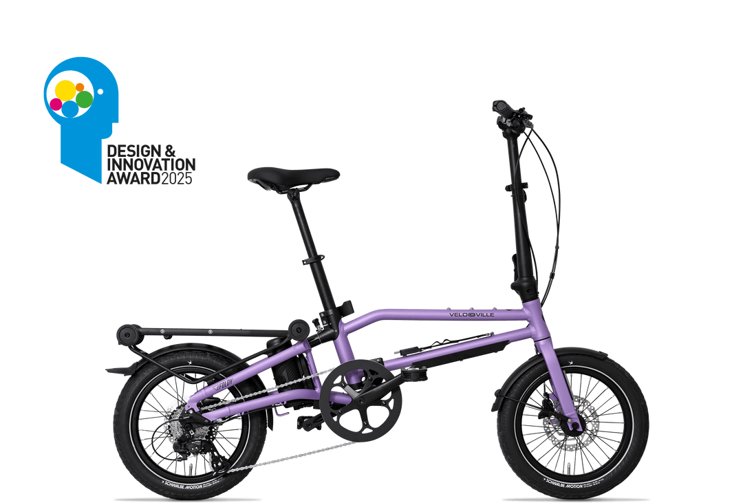 Vélo de ville E-FOLDY VAE pliant moteur Mahle - Peloton GP