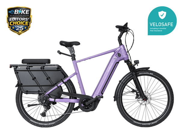 Vélo de ville SEB PRO CARGO VAE cargo porte-bagages Heavy Duty - Peloton GP