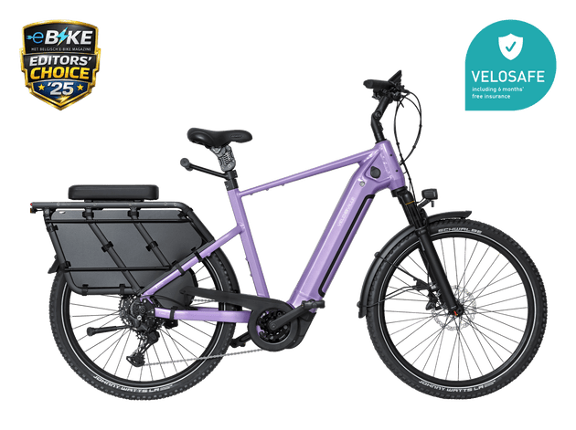 Vélo de ville SEB PRO CARGO VAE cargo porte-bagages Heavy Duty - Peloton GP