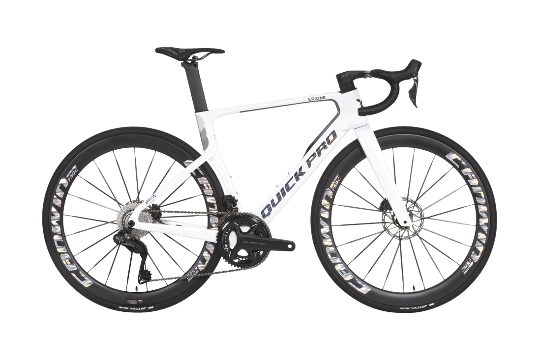 Vélo QUICK PRO ER:ONE F50C Shimano Dura ace Di2 R9270 - Peloton GP