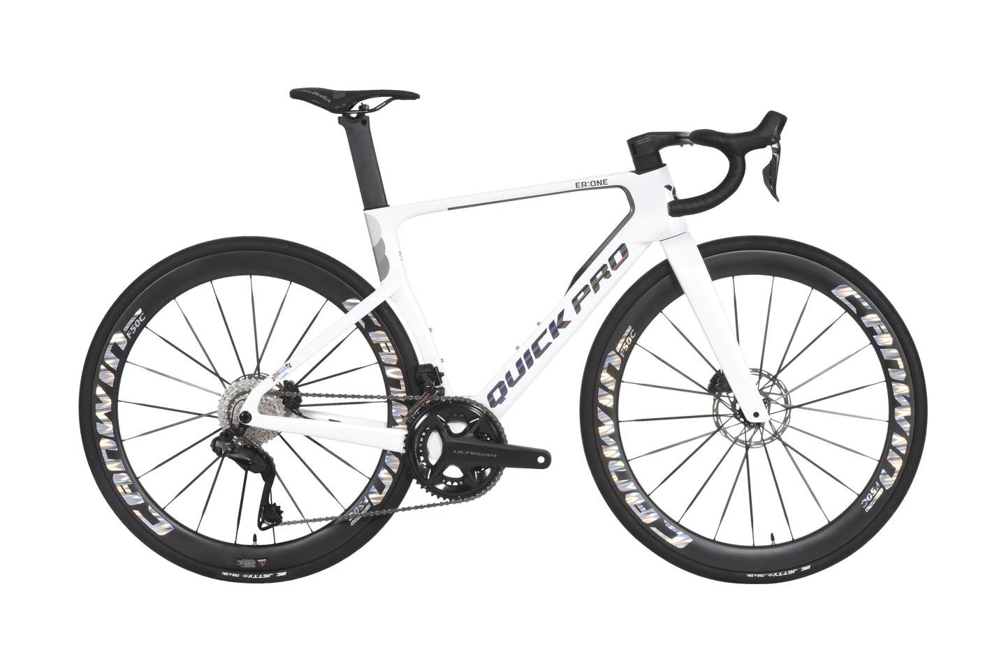 Vélo QUICK PRO ER:ONE F50C Shimano Dura ace Di2 R9270 - Peloton GP