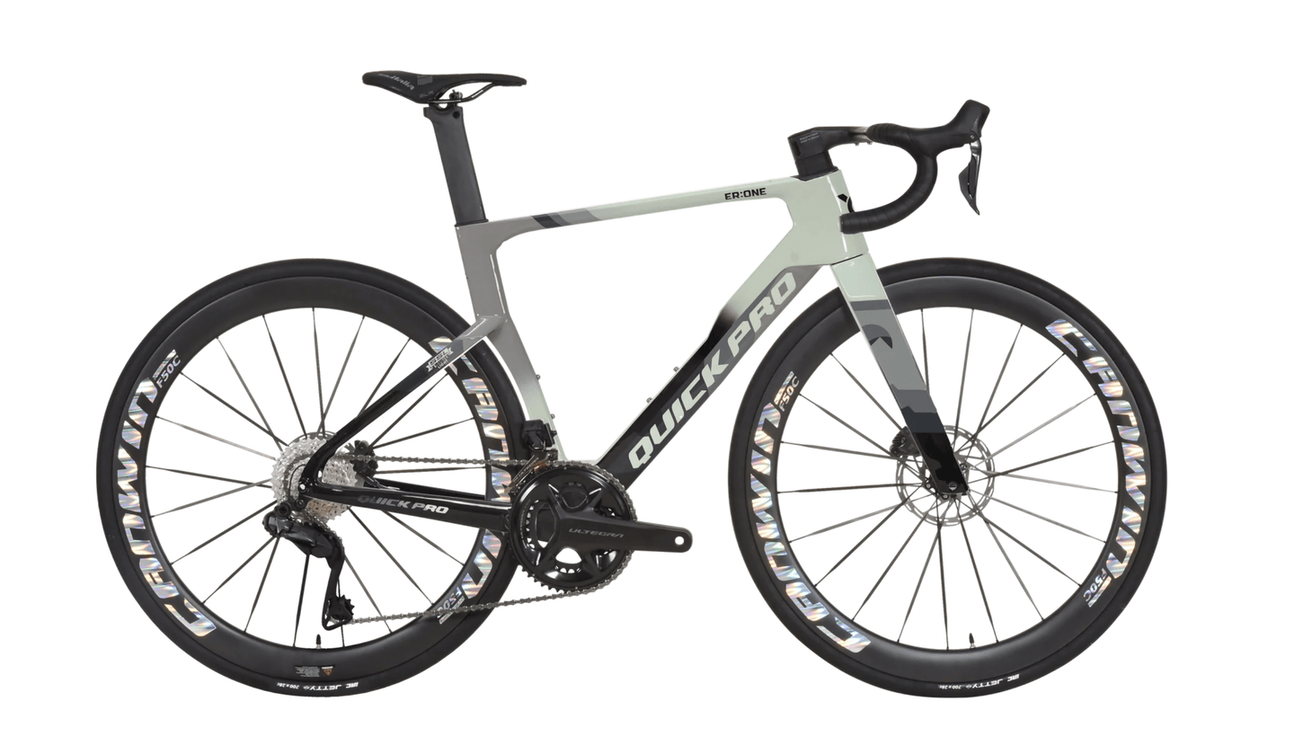 Vélo QUICK PRO ER:ONE Shimano 105 Di2 R7170 - Peloton GP