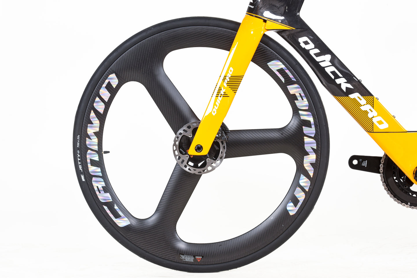 Vélo QUICK PRO TT:ONE Carbone DURA - ACE Di2 R9270 CLM/Triathlon - Peloton GP