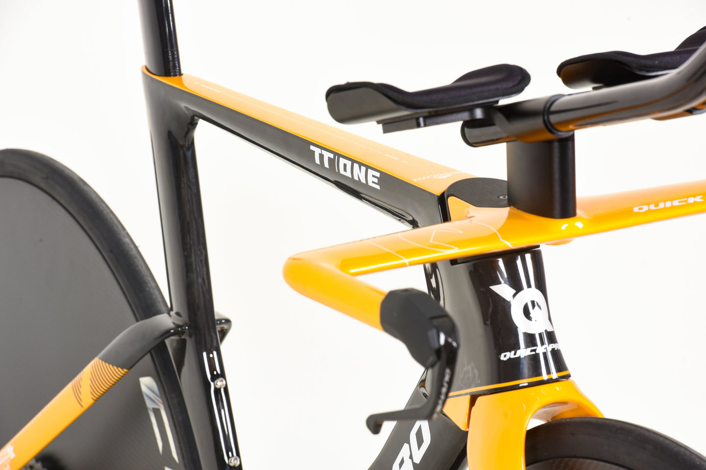 Vélo QUICK PRO TT:ONE Carbone DURA - ACE Di2 R9270 CLM/Triathlon - Peloton GP