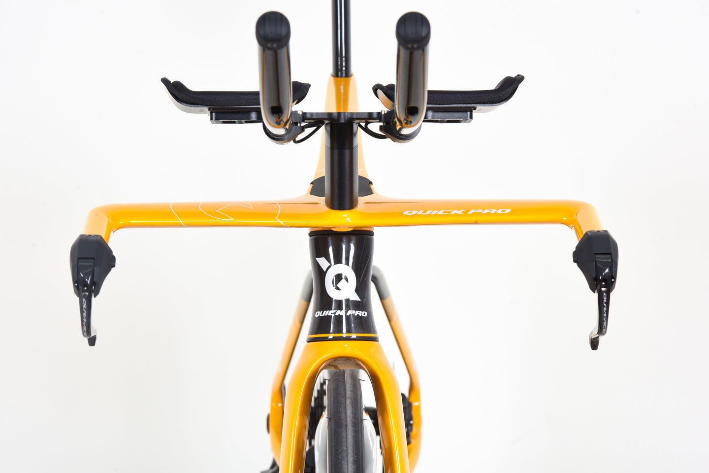 Vélo QUICK PRO TT:ONE Carbone DURA - ACE Di2 R9270 CLM/Triathlon - Peloton GP