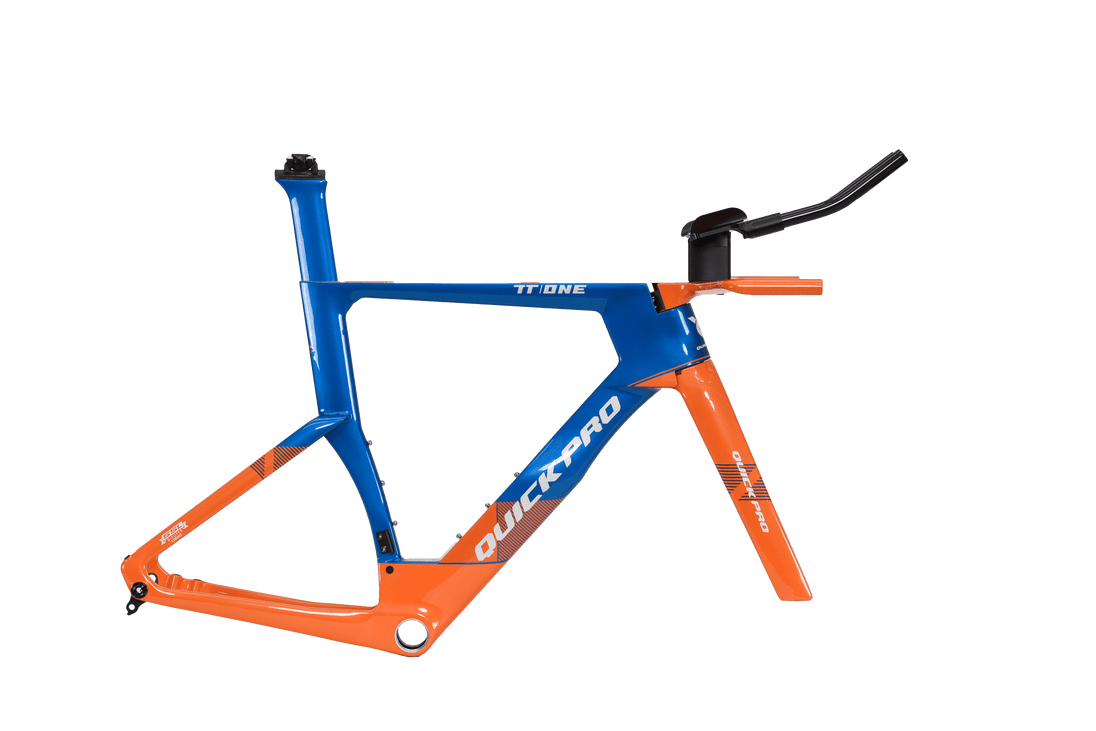 Vélo QUICK PRO TT:ONE Carbone DURA - ACE Di2 R9270 CLM/Triathlon - Peloton GP