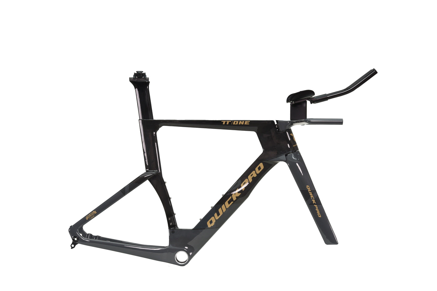 Vélo QUICK PRO TT:ONE Carbone DURA - ACE Di2 R9270 CLM/Triathlon - Peloton GP