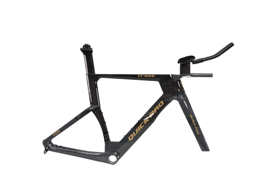 Vélo QUICK PRO TT:ONE Carbone DURA - ACE Di2 R9270 CLM/Triathlon - Peloton GP