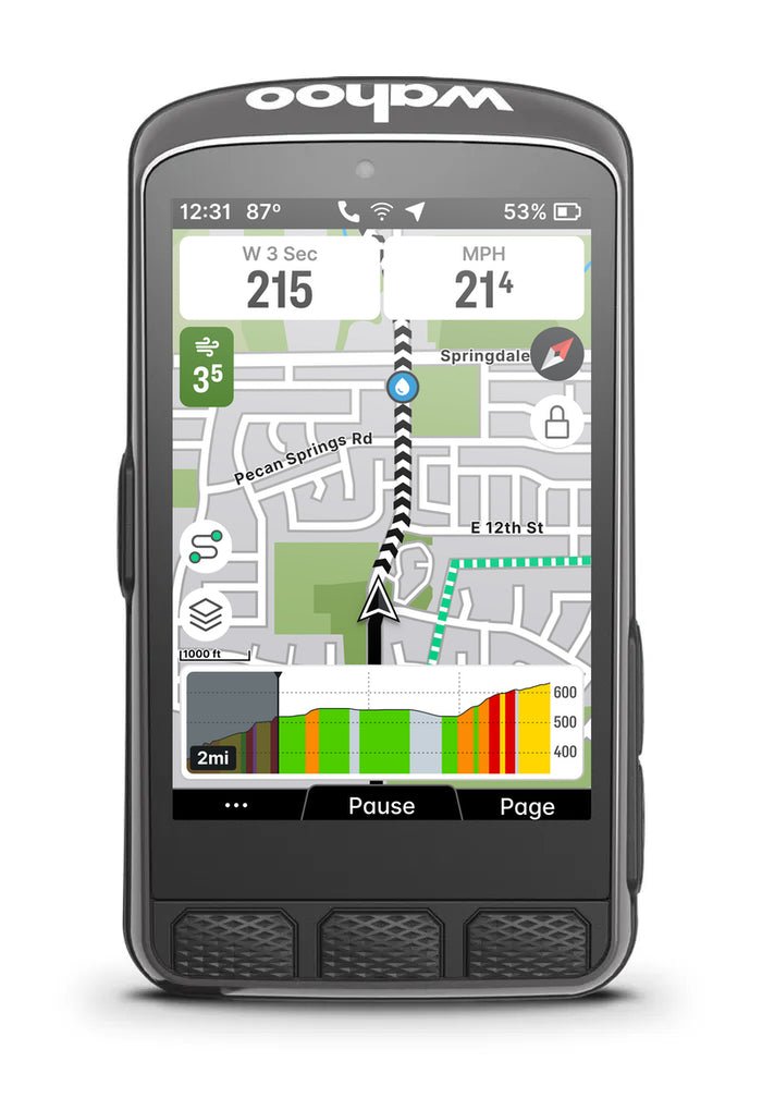 Wahoo ELEMNT ACE – Compteur GPS vélo - Peloton GP