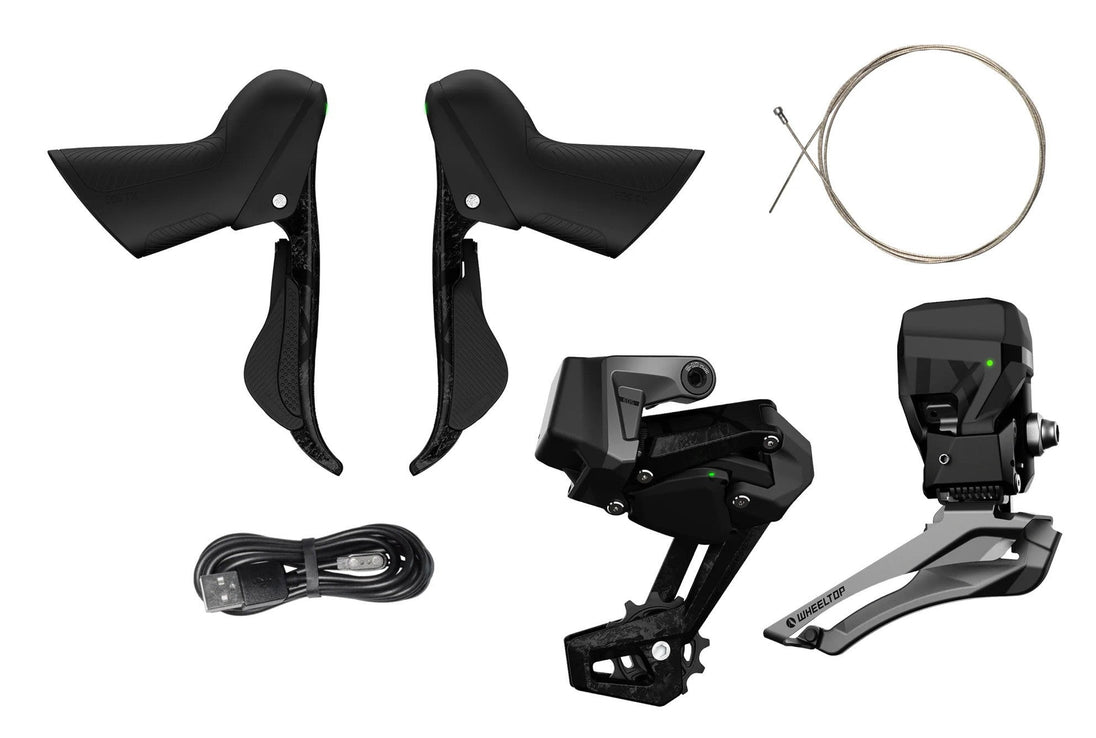 Wheeltop Groupe Électronique EDS Route TX - RA6000 Carbone À Patins - Peloton GP