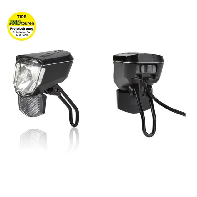 XLC Phare avant Sirius D45S avec réflecteur - Peloton GP